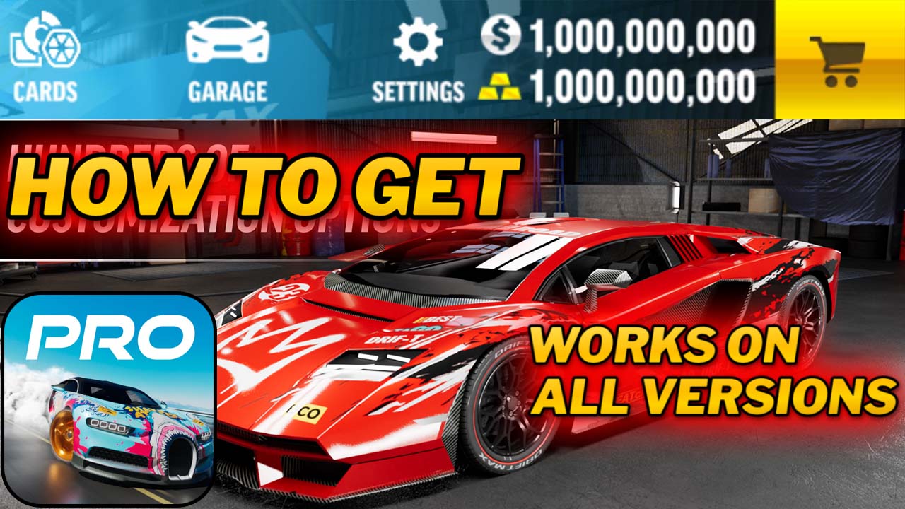Get unlimited money and gold in Drift Max Pro to unlock cars and upgrades effortlessly.