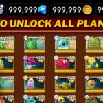 Unlimited Coins, Gems, Gauntlets, Mints, and Unlock All Plants at Level 200 in Plants vs Zombies 2