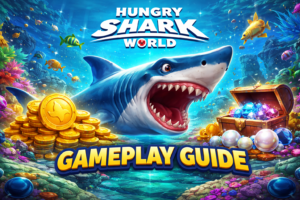 Best way to earn gold fast in Hungry Shark World using Gold Rush strategies