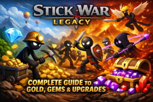 Testing the fastest ways to earn gems in Stick War Legacy through campaign modes and gameplay